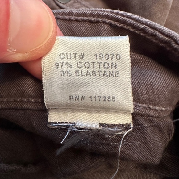 J Brand Kane Jeans Men’s 36x34 Industrial Tan Brown Slim Straight Fit Stretch - Picture 5 of 7